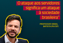 Durante webinar do Sinal, deputado Professor Israel Batista (PV/DF) defende a manutenção da estabilidade