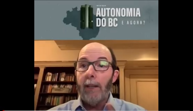 “Autonomia do BC: e agora?” – Armínio Fraga