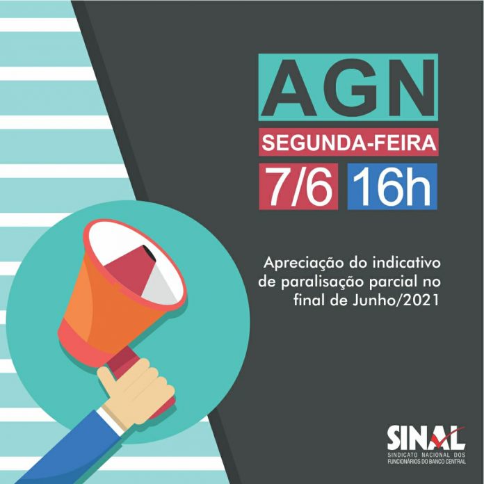 Campanha salarial e mobilização contra a PEC 32 serão temas de AGN na próxima segunda-feira, 7; participe!