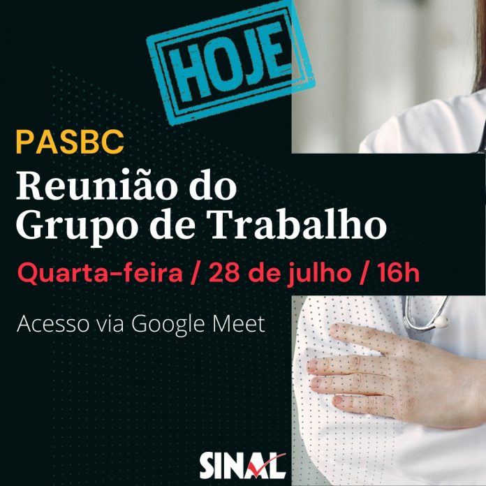 É hoje! Vamos debater o PASBC?
