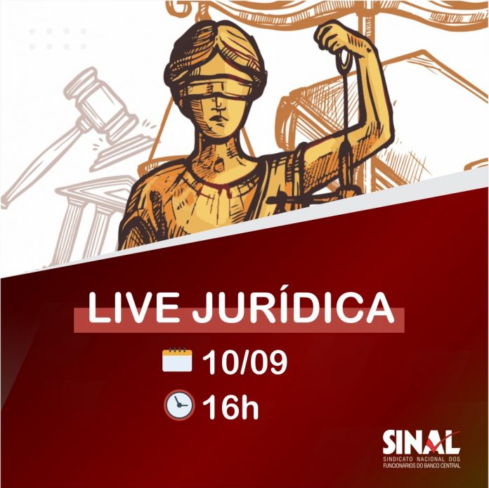 Ações judiciais serão temas de reunião virtual no próximo dia 10 de setembro; participe!