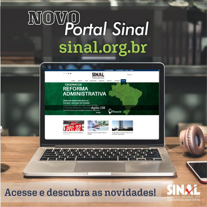 De cara nova, Portal Sinal permite melhor navegação para o usuário; confira