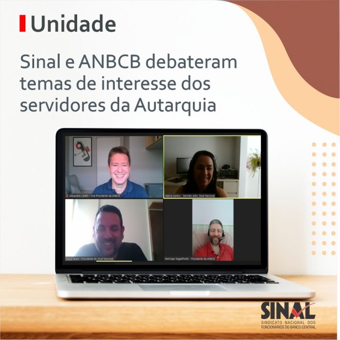 Unidade: Sinal e ANBCB indicam luta conjunta em defesa dos servidores do BC