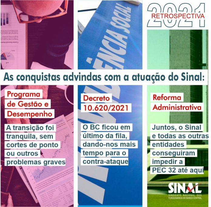 Retrospectiva: PGD, Decreto 10620 e reforma administrativa foram destaques na agenda política do Sinal em 2021