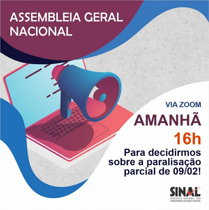 AGN nesta quarta-feira, 26, definirá rumos da mobilização em defesa da reestruturação de carreira; participe
