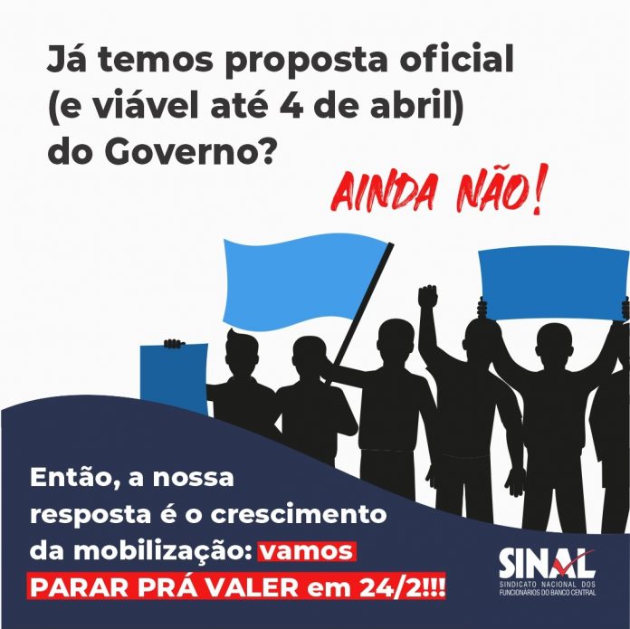 Ausência de proposta oficial do governo mostra que ainda precisamos avançar