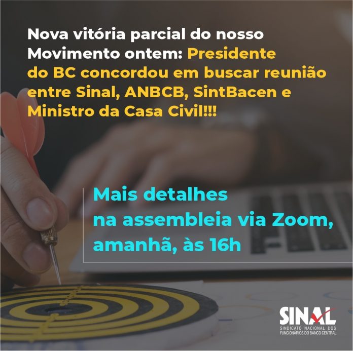 Campos Neto afirma que buscará Casa Civil para dialogar sobre pauta reivindicatória dos servidores