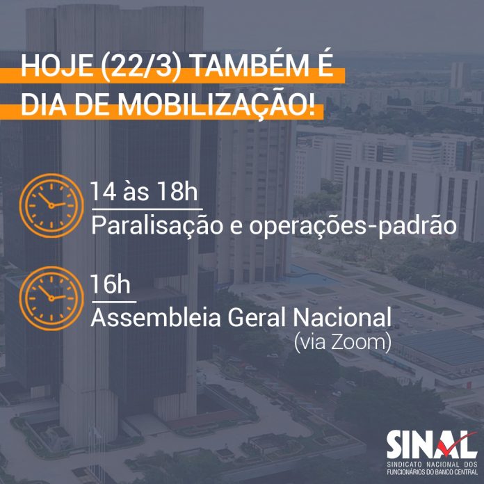 Mobilização: dia terá AGN, novas paralisações e operações-padrão; participe