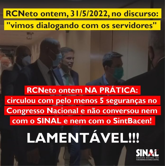 Campos Neto mostra mais uma vez que não está disposto a dialogar; servidores seguem em greve