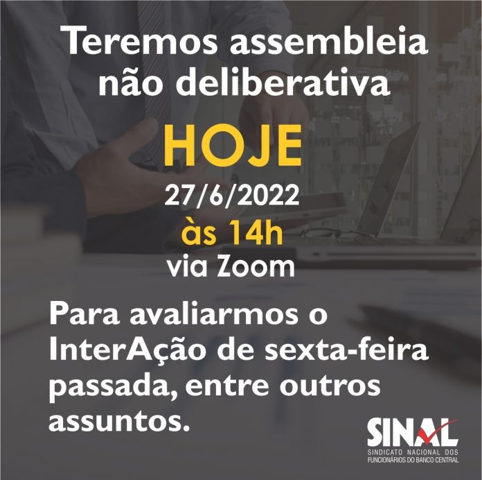 Vamos debater a mobilização em curso? AGN começa, logo mais, às 14h