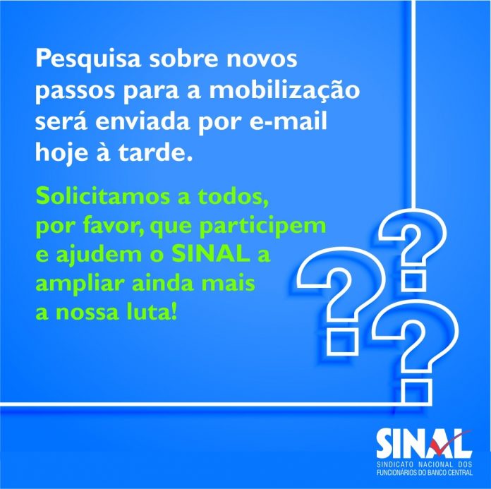 AGN não deliberativa nesta tarde e pesquisa com servidores ajudarão a indicar os próximos passos da luta