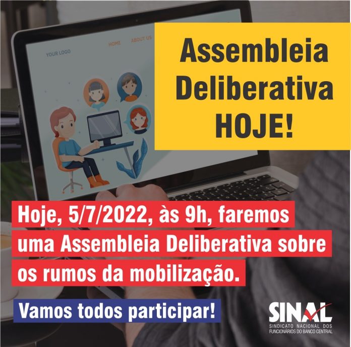 AGN deliberativa começa às 9h; participe!