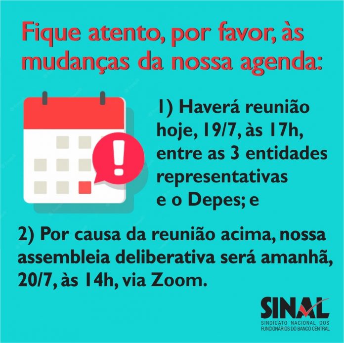 Compensação da greve será tema de reunião com Depes na tarde de hoje, 19