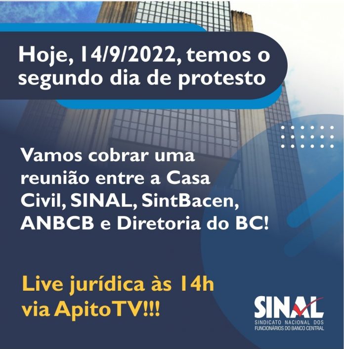 Mobilização nacional segue hoje, 14