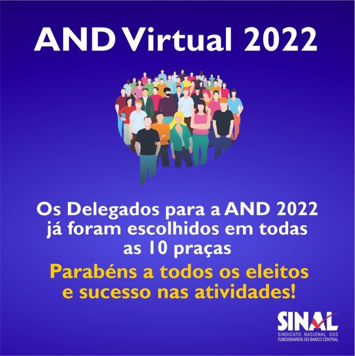 AND: estão definidos os delegados regionais