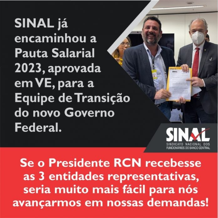 SINAL dialoga com equipe de transição; enquanto isso, Campos Neto se omite