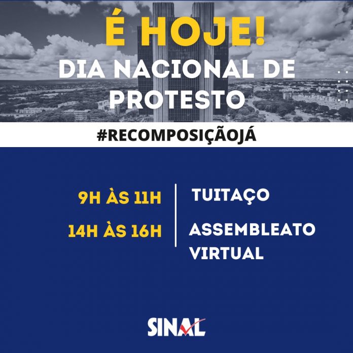 É hoje! Atividades do Dia Nacional de Protesto começam logo mais, às 9h