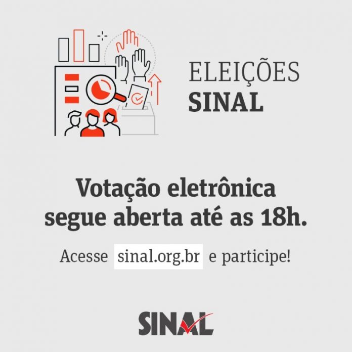 Eleições SINAL: está aberta a votação eletrônica; participe!