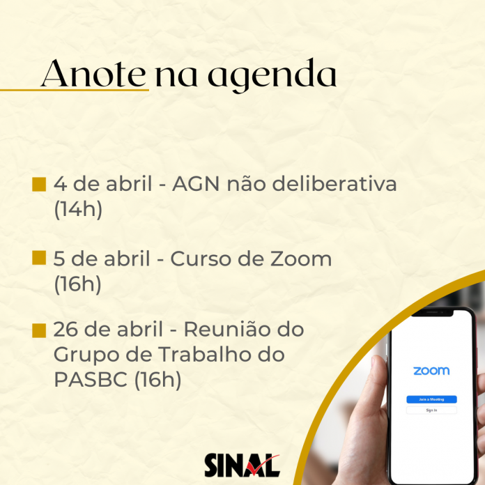 AGN nesta terça-feira, às 14h, debaterá atuação pela pauta específica da categoria; confira outras agendas