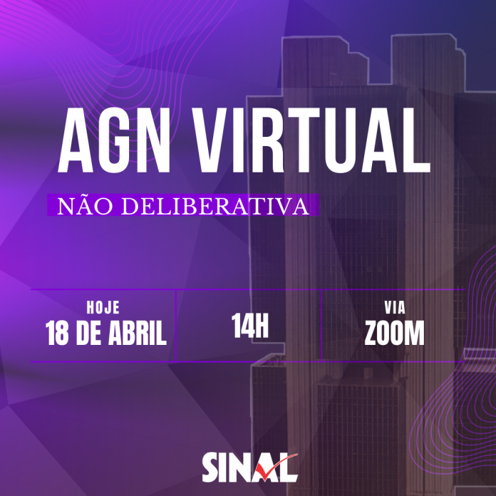 Reestruturação de carreira e outros temas de interesse serão pautas de AGN logo mais, às 14h; participe!