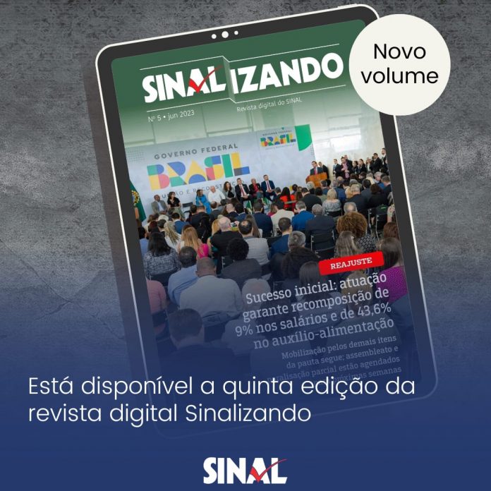 Está disponível a nova edição da revista digital Sinalizando