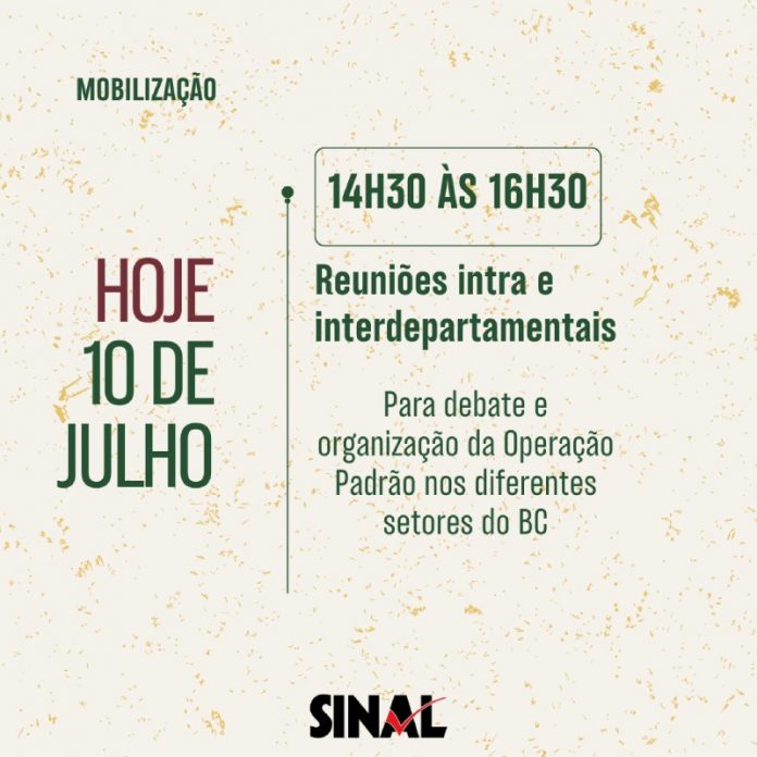 Vamos discutir a Operação Padrão?
