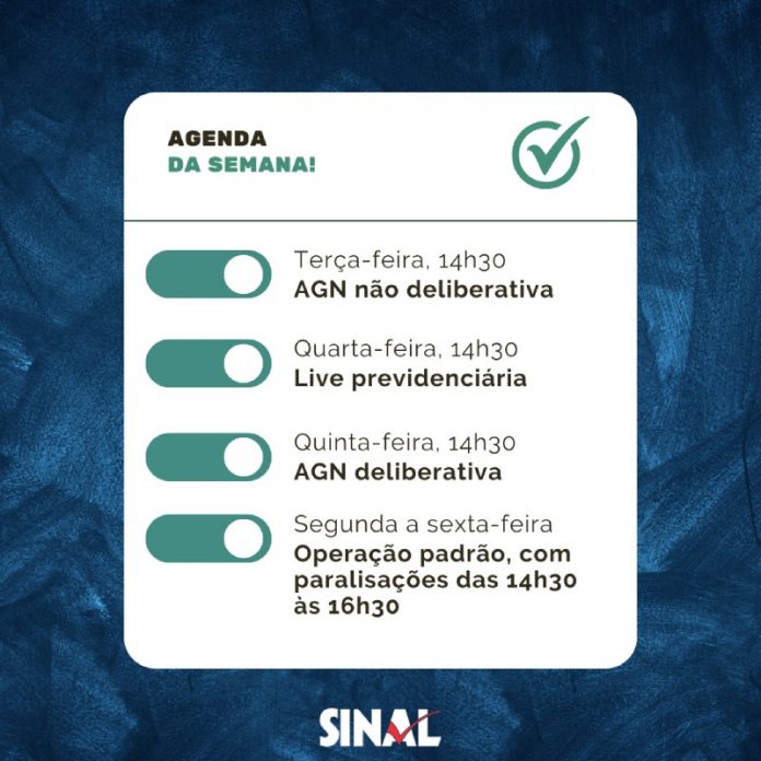 Agenda: integre as atividades da semana
