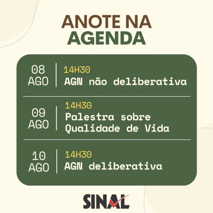 Hoje é dia de AGN não deliberativa; participe!