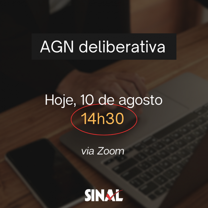 É hoje! AGN definirá calendário de mobilização