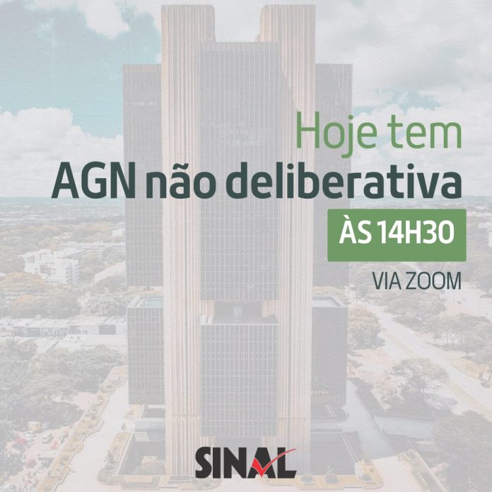 Hoje é dia de AGN! Assembleia começa logo mais, às 14h30