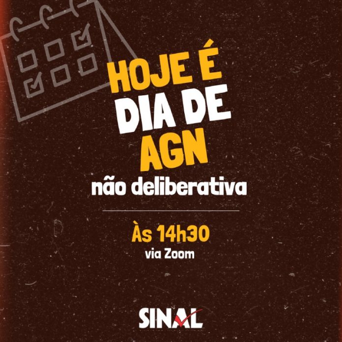 AGN começa às 14h30; participe!