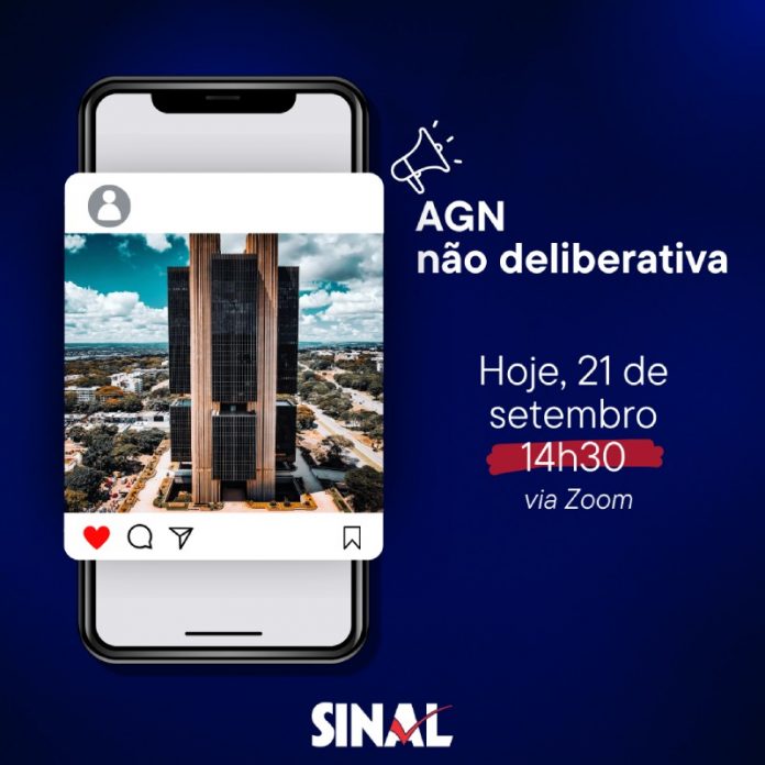 Às 14h30: participe da AGN não deliberativa desta quinta-feira