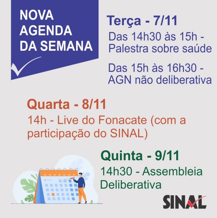 Mobilização segue: confira agenda da semana