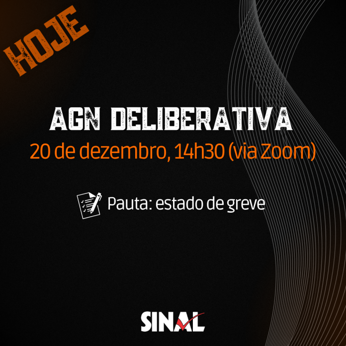 Estado de greve: AGN deliberativa começa às 14h30