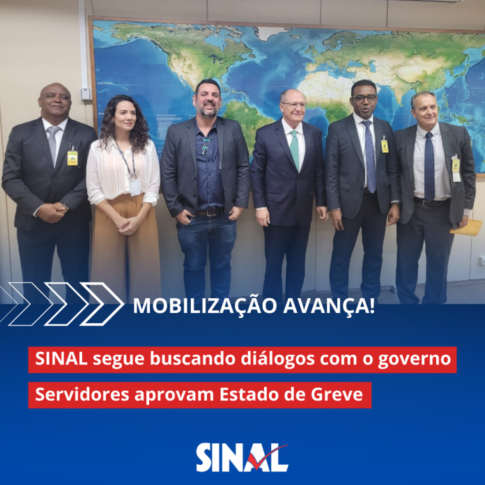 SINAL mantém diálogos com o governo; servidores indicam Estado de Greve no BC
