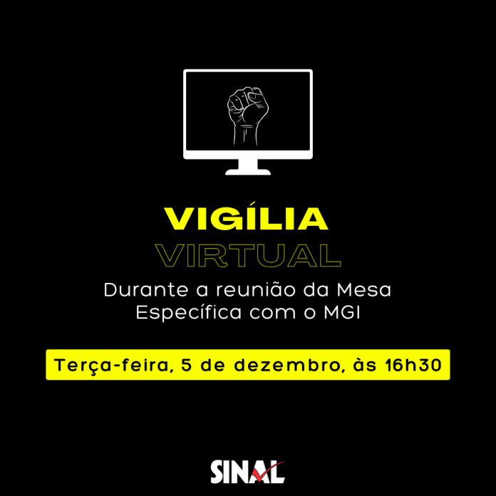 Reunião da Mesa Específica ocorrerá em 5 de dezembro; data terá vigília virtual