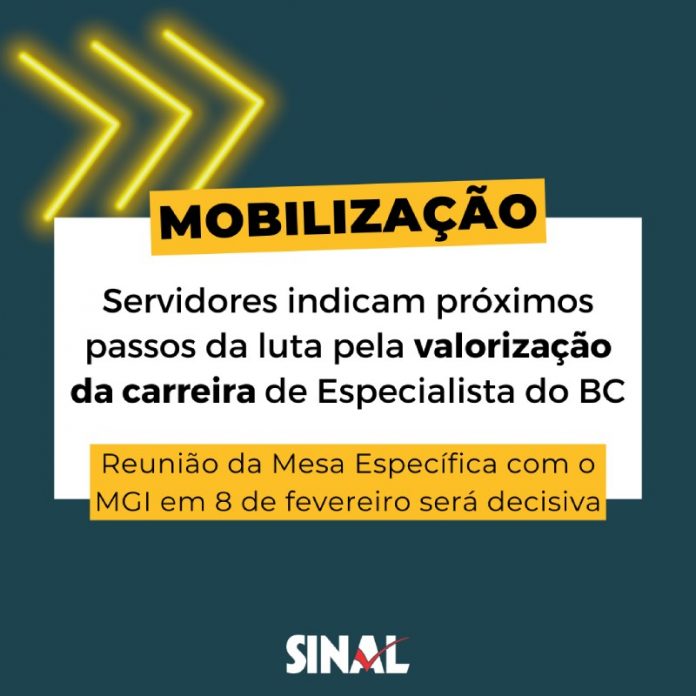 Servidores do BC aguardam nova rodada da mesa específica com indicativos de greve e entrega de comissões