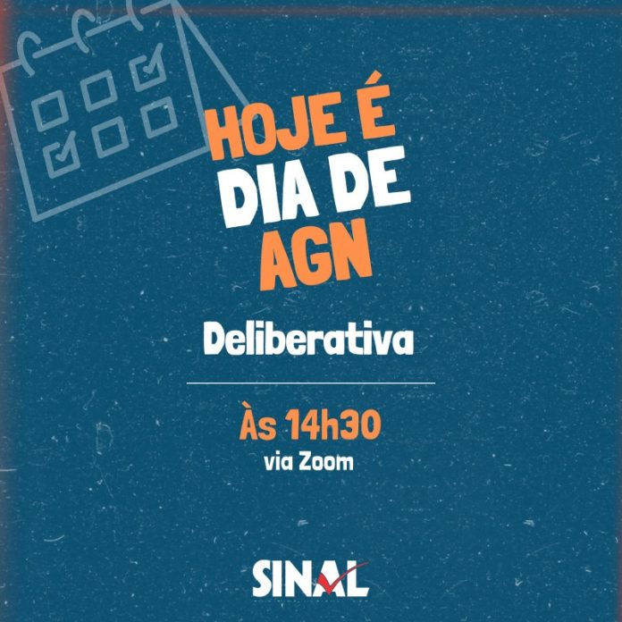 AGN logo mais, às 14h30, definirá novo calendário de mobilização