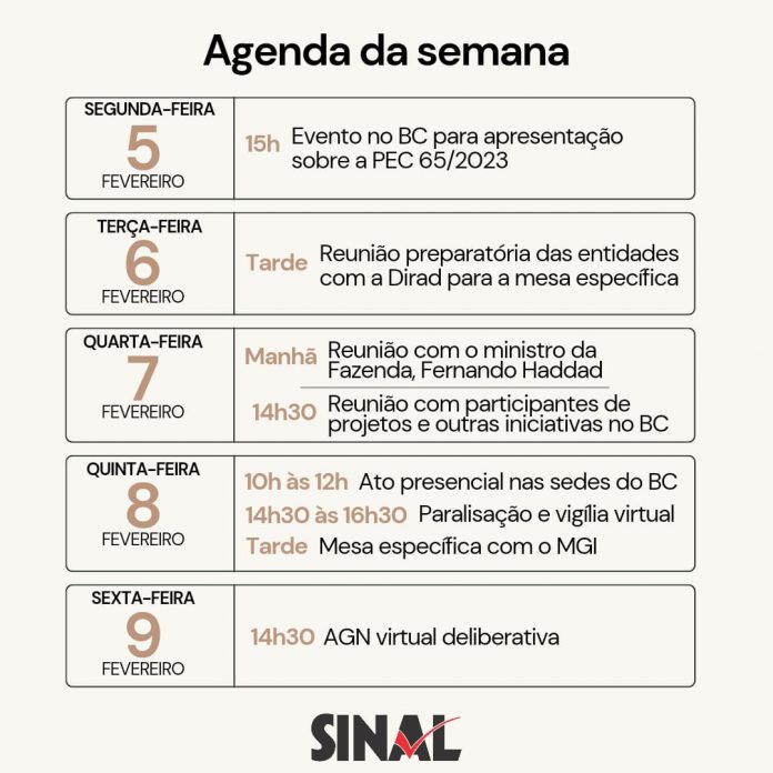 Dias importantes à frente: confira agenda da semana e engaje-se na mobilização