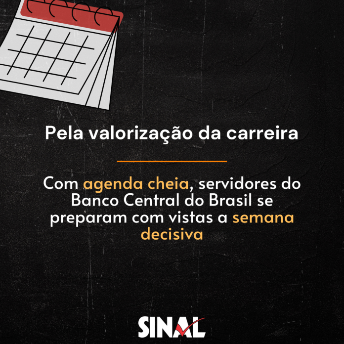 Agenda cheia: próxima semana será decisiva