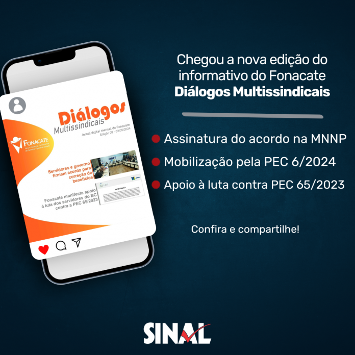 Chegou a nova edição do informativo Diálogos Multissindicais