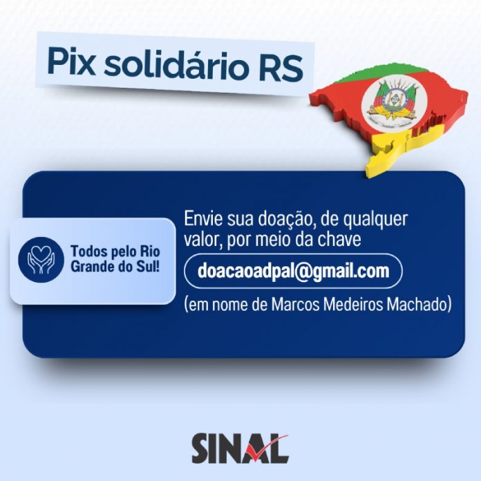Ajude no apoio aos colegas afetados pelas enchentes no Rio Grande do Sul