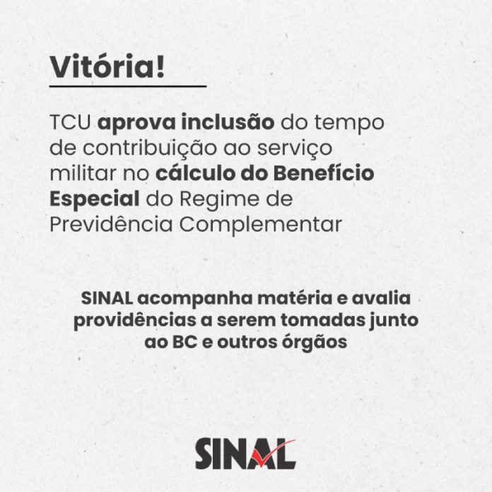 RPC: TCU decide pela contagem do tempo de contribuição militar para o cálculo do Benefício Especial