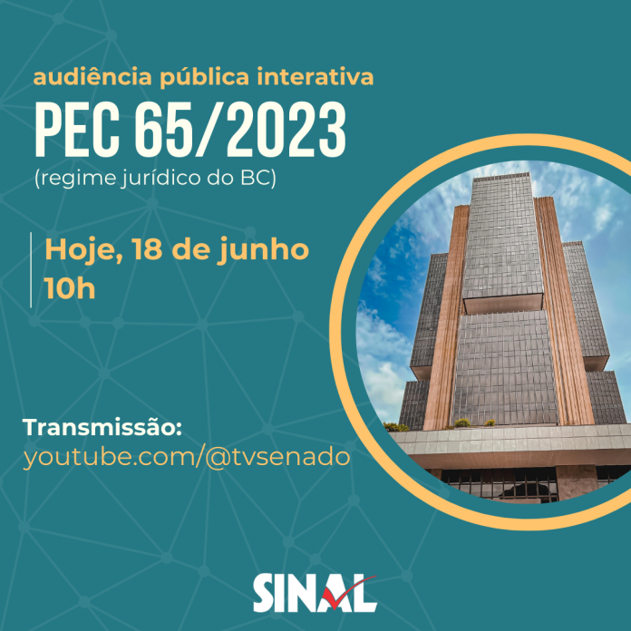 PEC 65/2023: audiência pública, com transmissão ao vivo, começa às 10h, acompanhe