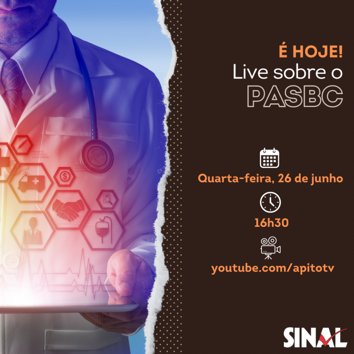 É logo mais! Live sobre o PASBC começa às 16h30
