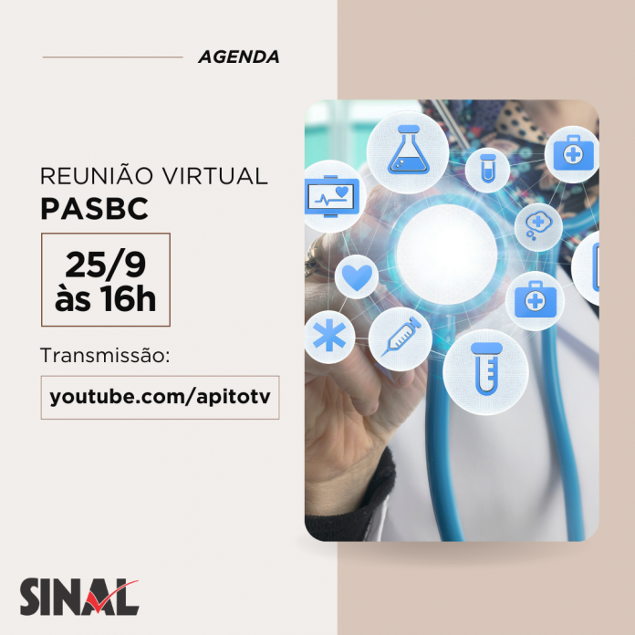 Live sobre o PASBC ocorrerá em 25 de setembro