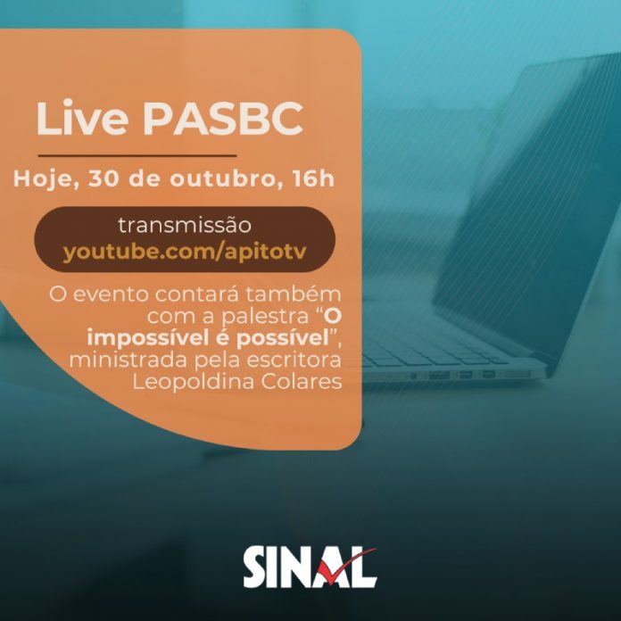 Live sobre o PASBC começa às 16h; acompanhe pelo YouTube