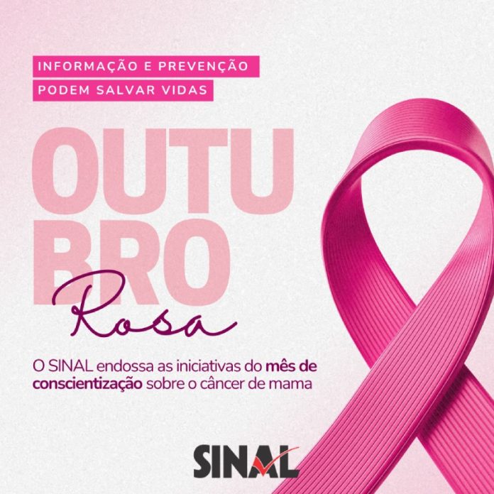SINAL apoia as iniciativas do Outubro Rosa