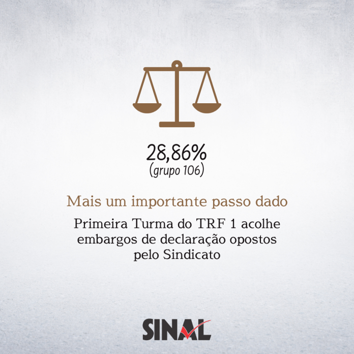 28,86%: mais um passo na ação do grupo 106