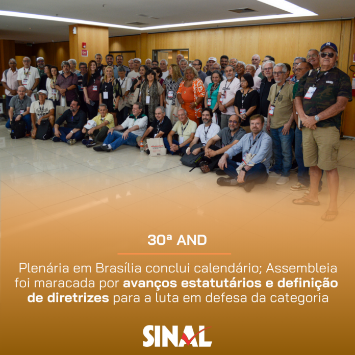 Plenária em Brasília conclui calendário da 30ª AND